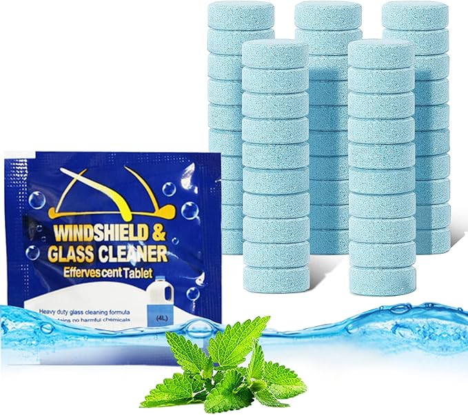 Car Windshield Washer Fluid Effervescent Tablet, Windscreen Washer