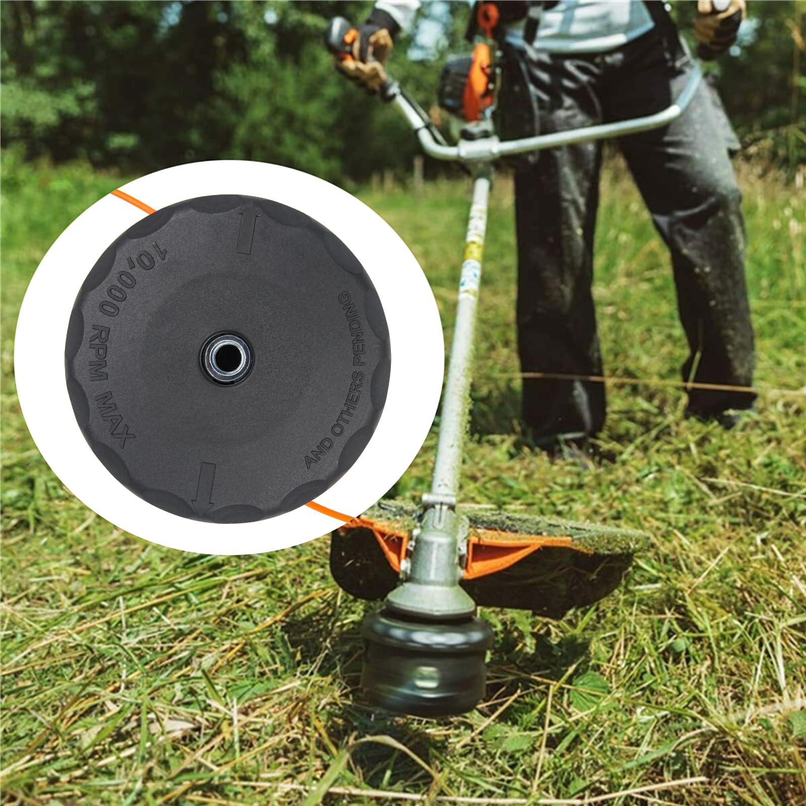 Coleman - hayabusa881♪♪ Amazon.com: Kimsion Bump Feed Trimmer Head Replaces Echo