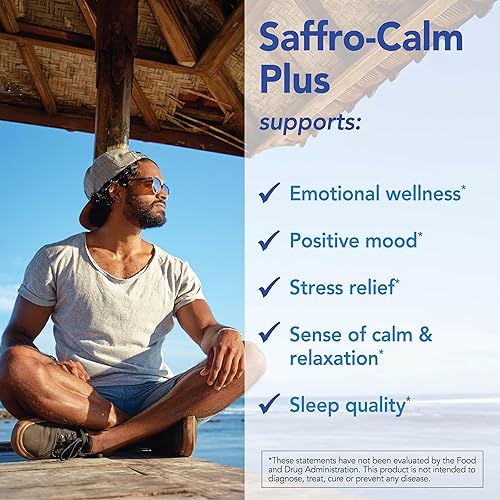 Miniatura 4 de Patient One Saffro-Calm Plus | Suplemento en aerosol oral para apoyar el estado de ánimo positivo y una respuesta saludable al estrés.* | Con