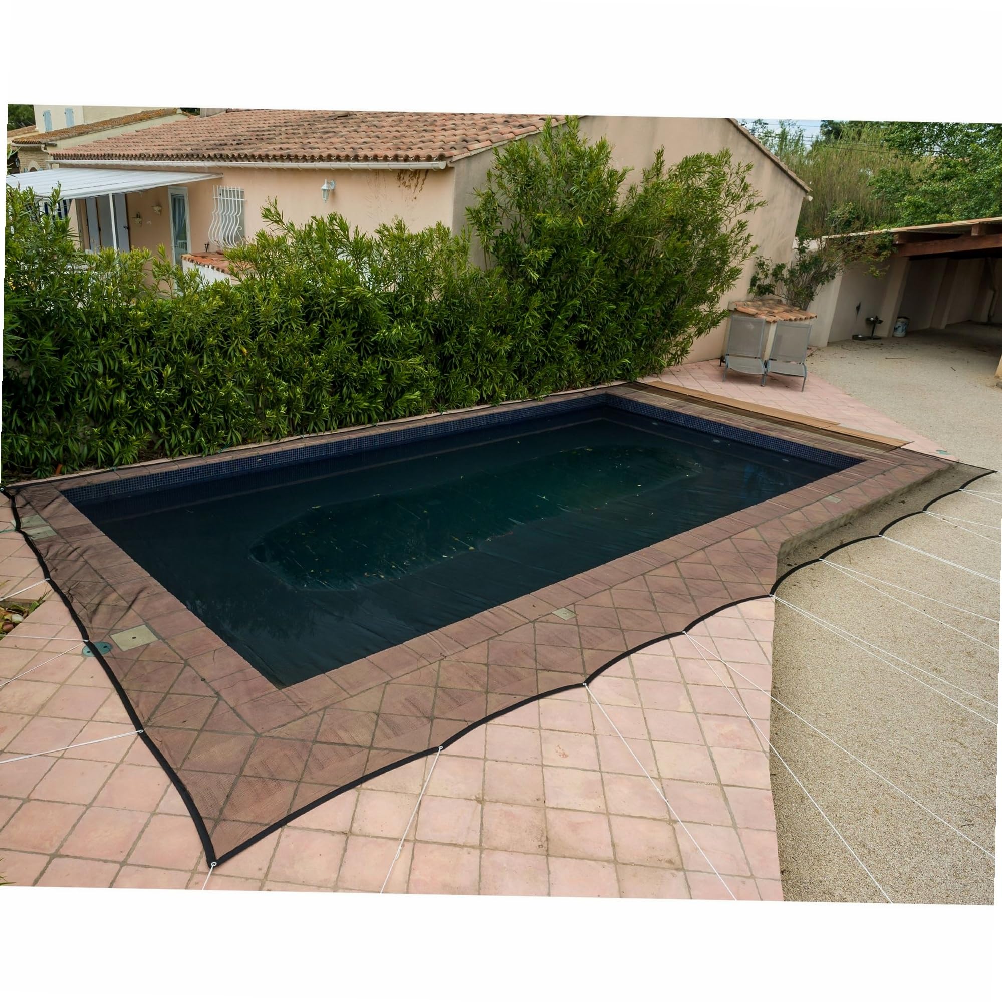 WERKA PRO Filet de Protection Piscine 100g/​m2 6 x 10 m