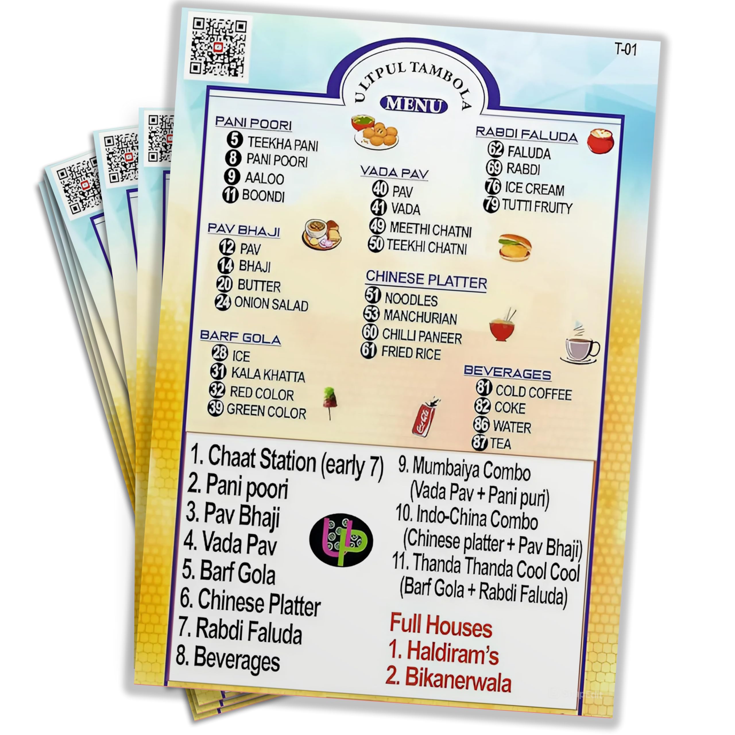 UltPult Tambola Food Theme Tambola Tickets in English (Chaat Menu) - Fun Tambola Game for Kitty Party & Themed Events | Bingo Housie Game (Set of 15 Tickets) (B09WHLXMMV) Amazon Price History, Amazon Price Tracker