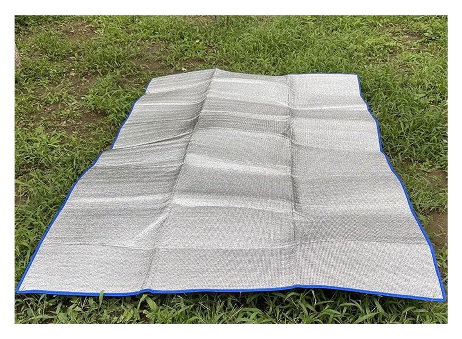 Esterilla para Tienda de campaña, Estera de Espuma EPE con Aislamiento térmico de Aluminio Plegable en Varios tamaños