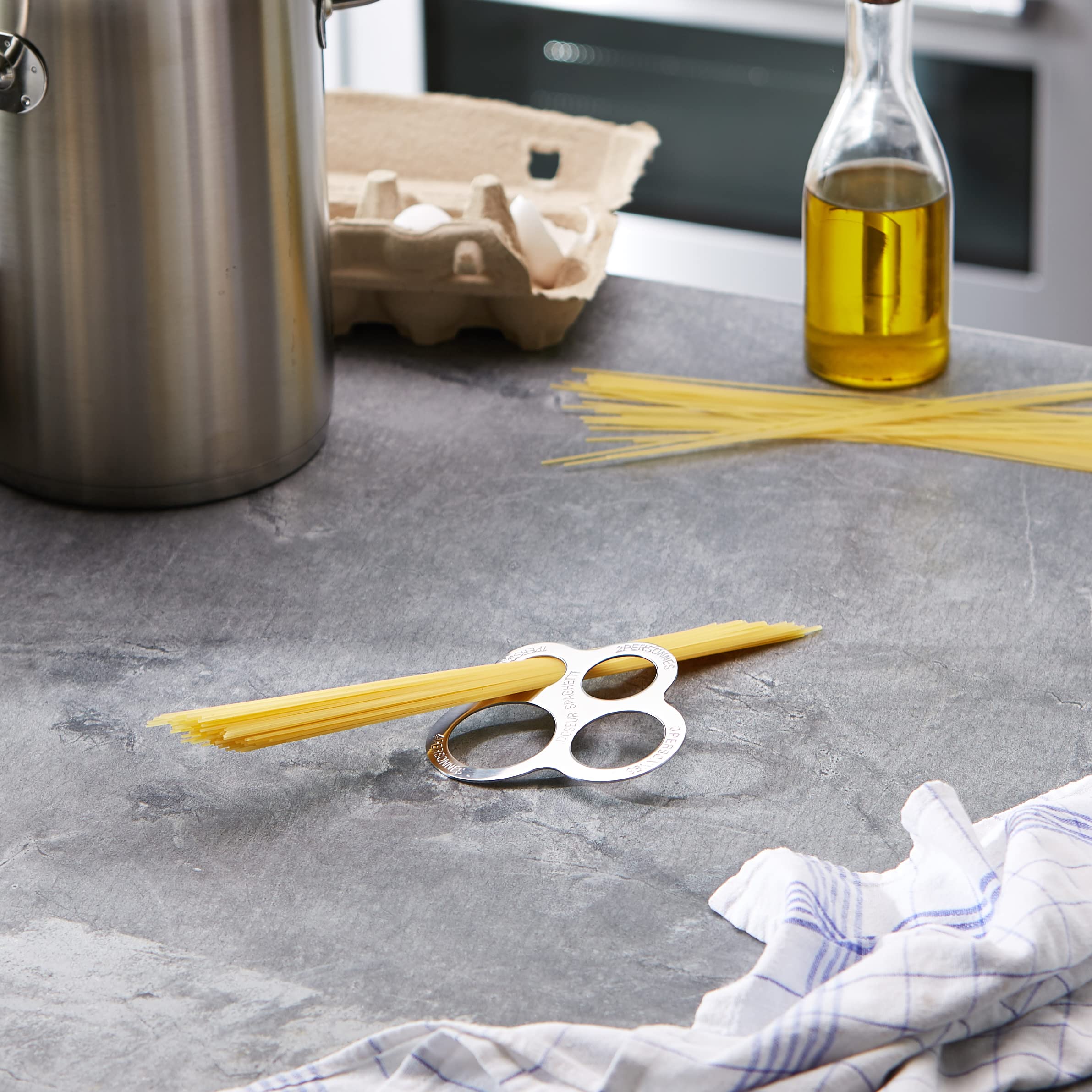 Lacor - 62943 - Medidor De Pasta Inox 11x9 cm