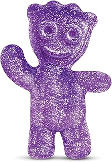 iscream Sour Patch Kids Embossed 16.75" x 12" Candy Character Shaped Pillow, Purple