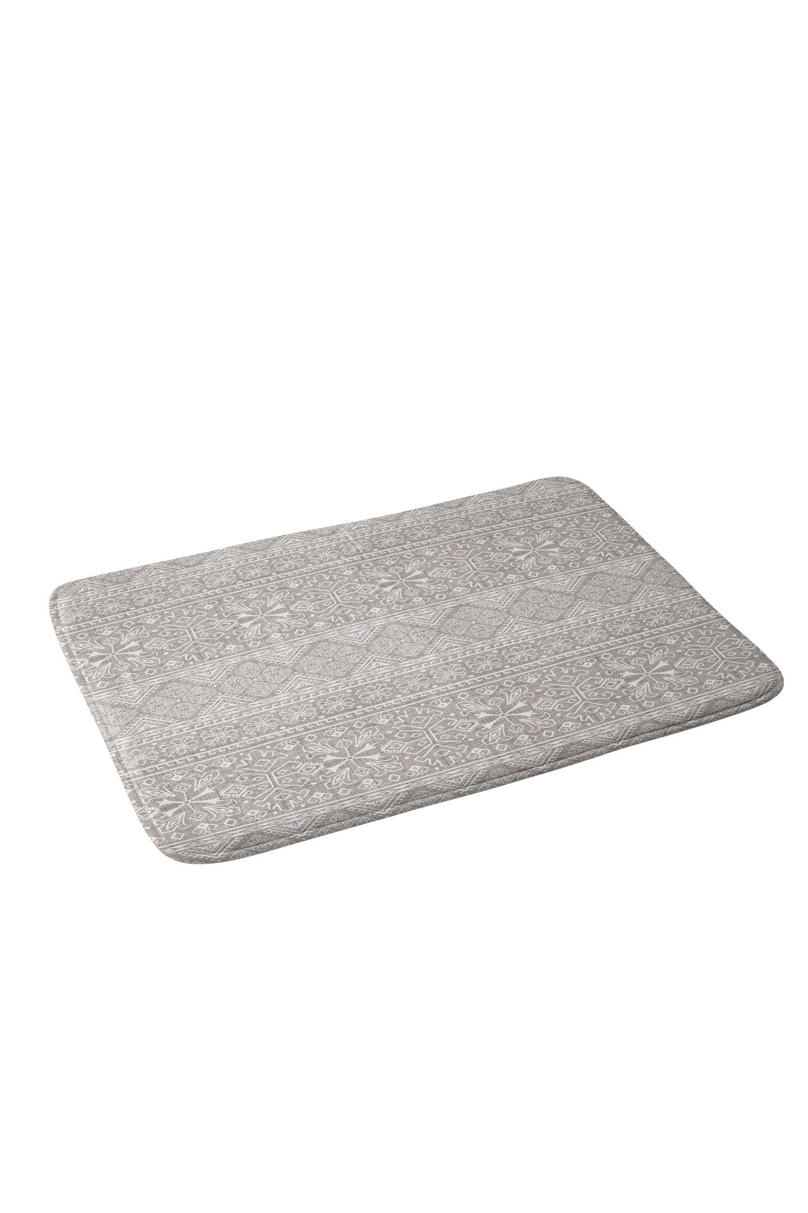 DENY Designs Bath Mat, Grand Bazaar Linen, 17" x 24"