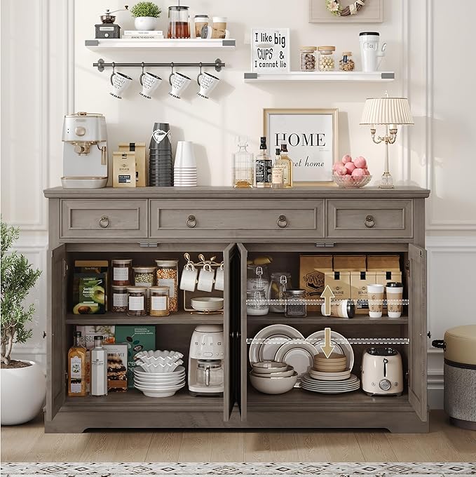 Sideboard Buffet Cabinet - Detail