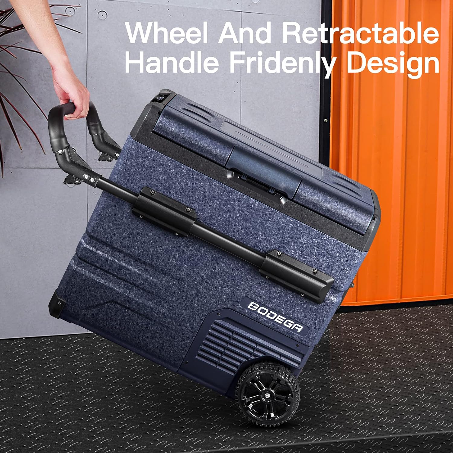 BODEGA 12 Volt Refrigerator, Portable Freezer, Car Fridge Dual Zone APP Control, 59 Quart（55L）-4℉-68℉ RV Electric Compressor Cooler 12/24V DC and 100-240V AC for Outdoor, Camping, Vehicles, Travel, RV : Automotive