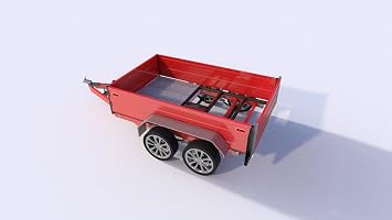 Dump Trailer Plans - Bumper Pull, 45 Tipping Angle, 10'x6'