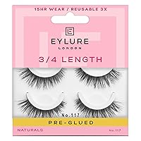 Vista 9 de Eylure - Pestañas postizas con pegamento Naturales No. 003