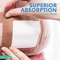 Vista 7 de HEALQU Almohadillas de gasa – Esponjas no tejidas de 4 capas no estériles, esponjas dentales y quirúrgicas multiusos, incluyendo botiquines