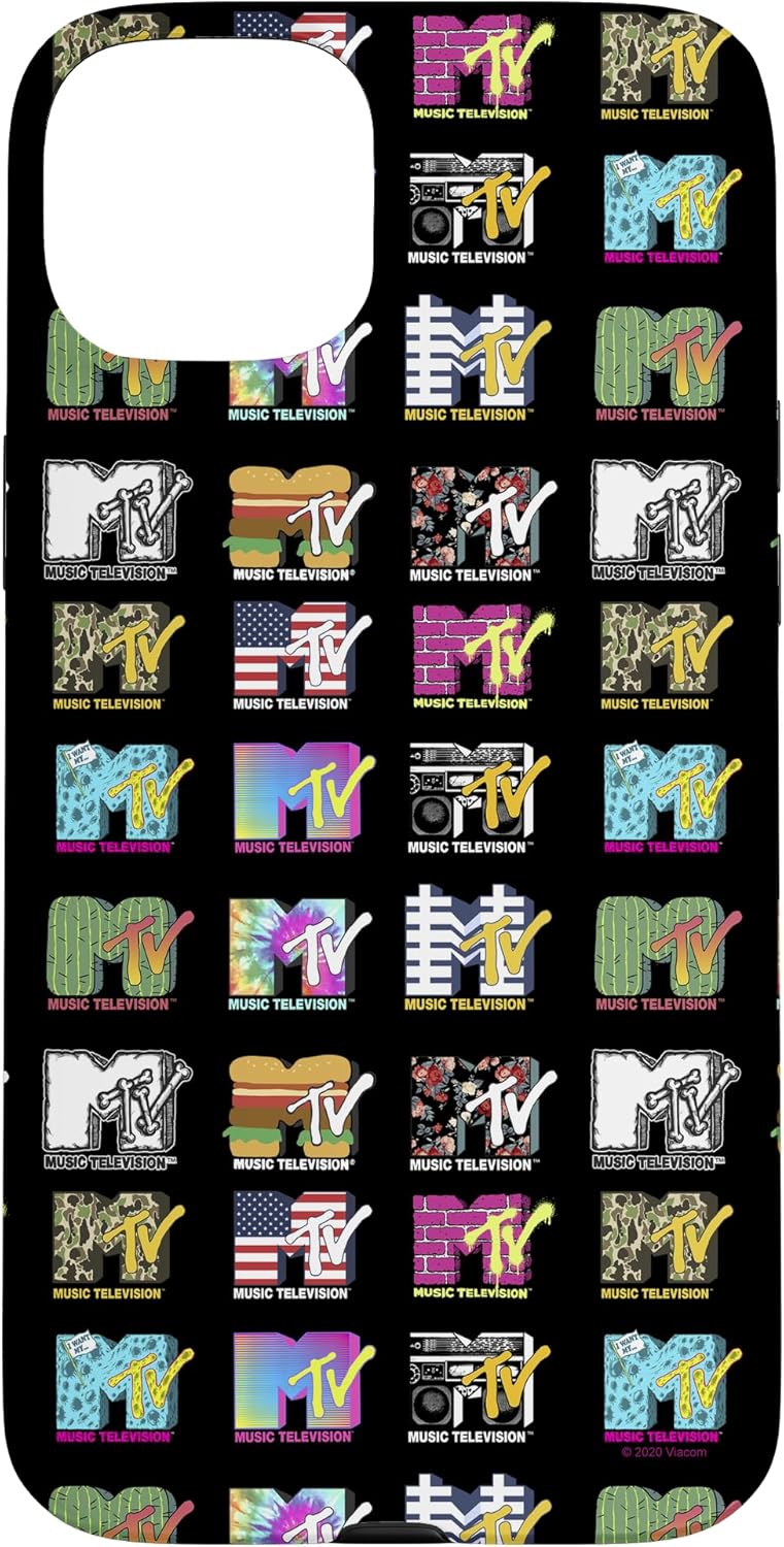 iPhone 13 MTV Music Television Logo Stack Case
