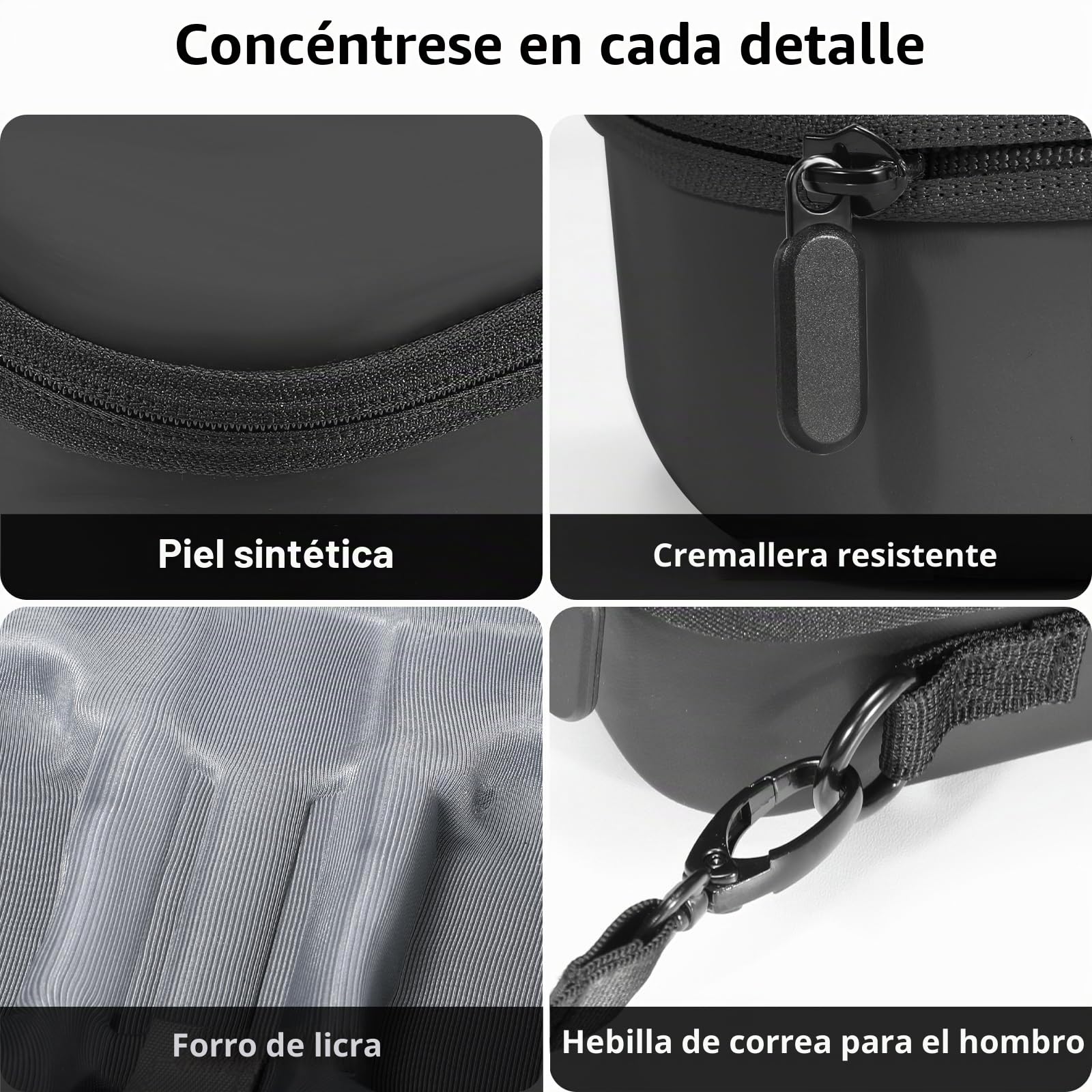 FPVtosky Bolsa para Neo 2, portátil PU bolsa de transporte para DJI Neo 2 Drone Accesorios [solo bolsa]