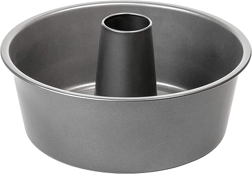 Red Co. Molde para hornear de tubo acanalado para pastel de ángel original, antiadherente, 10 pulgadas