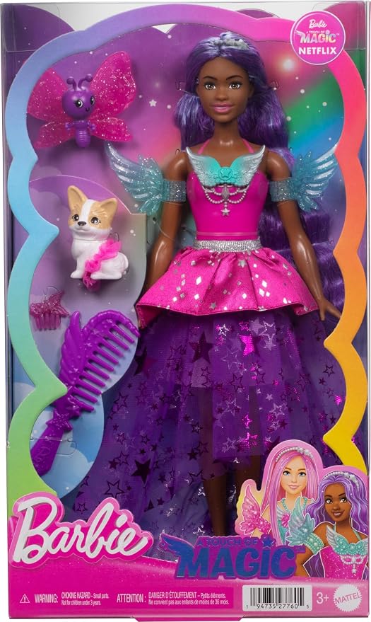 Muñeca Barbie Brooklyn con accesorios y mascotas miniatura 6