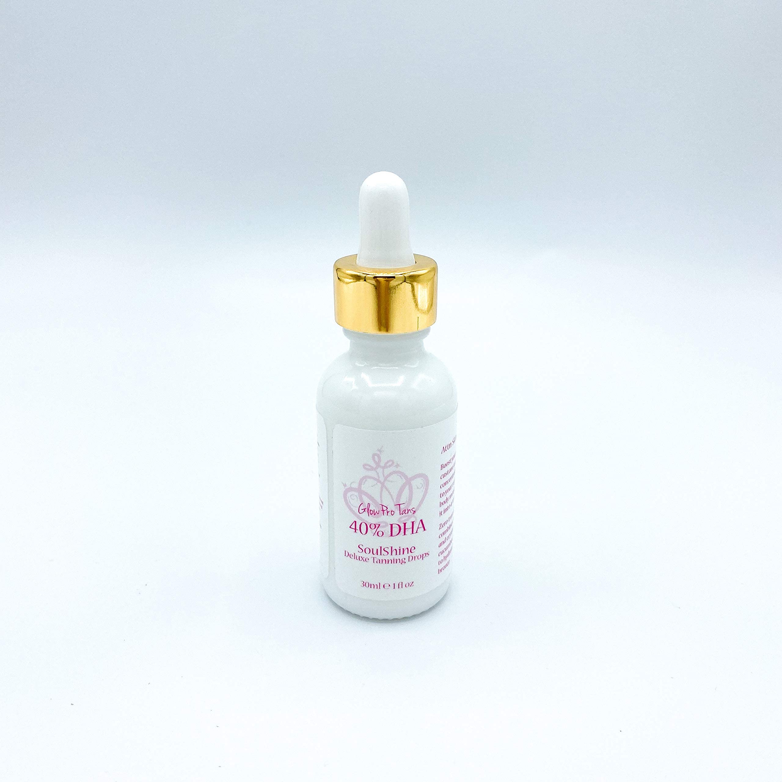 40% DHA Max Self Tanning Drops Sensitive Skin Safe for Face & Body