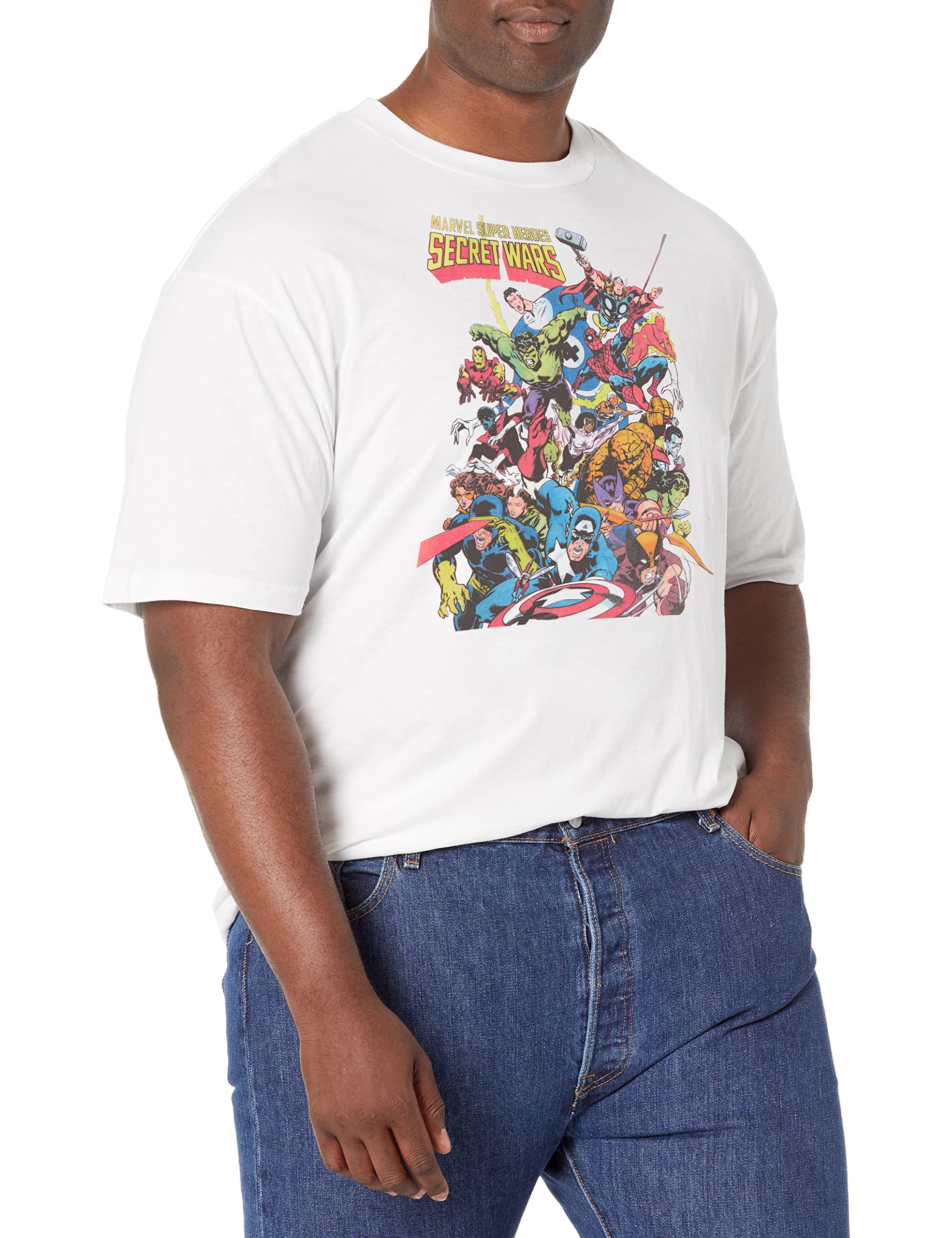 Marvel mens Secret Wars T-Shirt