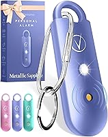 Vista 14 de Vantamo Alarma Personal para Autodefensa con Aviso de Batería Baja, Luz Estroboscópica y Keychain de Seguridad con Alta Sonoridad de 130 dB y Doble