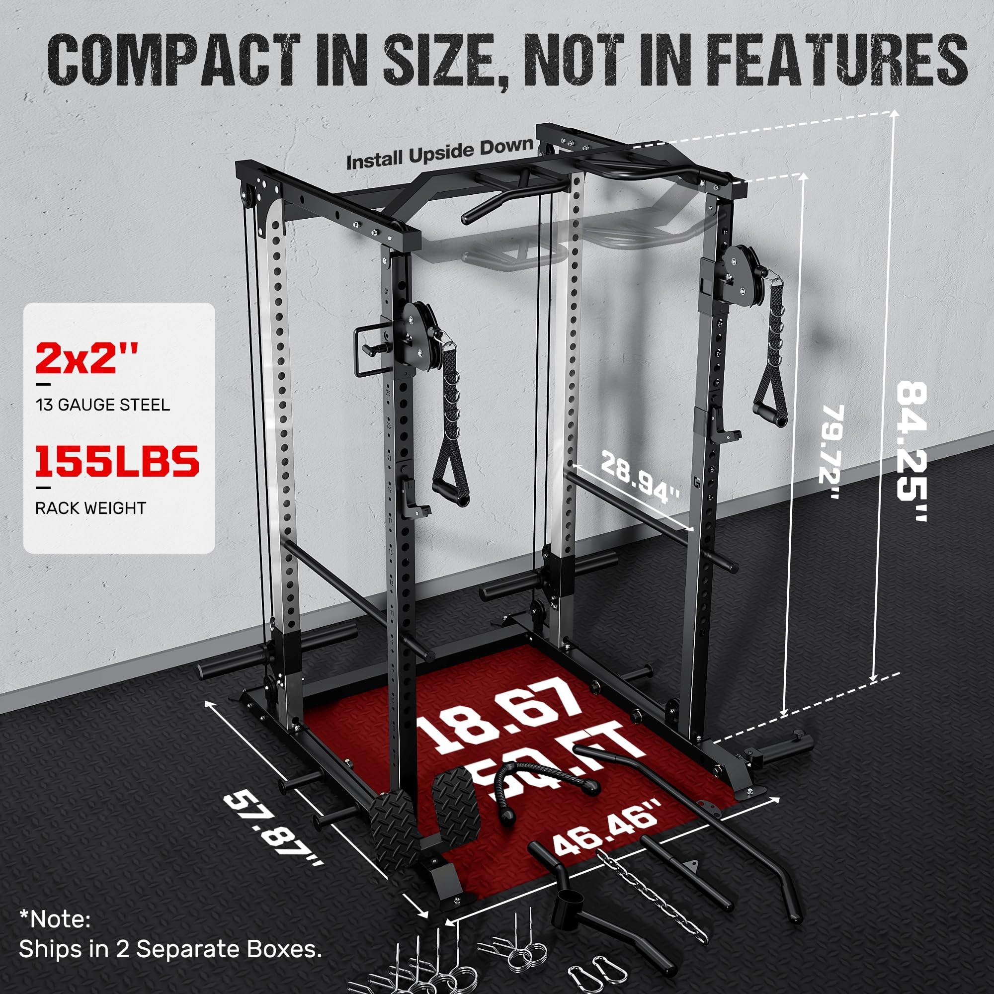Goimu DP01 Power Cage - Full Body Training -8 Goimu DP01 Power Cage - Full Body Training -8