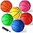 Shindel Mini Basketball, 6PCS 6.3 inches Basketballs with Pump for Birthday Gifts for Toddlers Kids, Playground Balls for Pool, Indoors, Outdoors