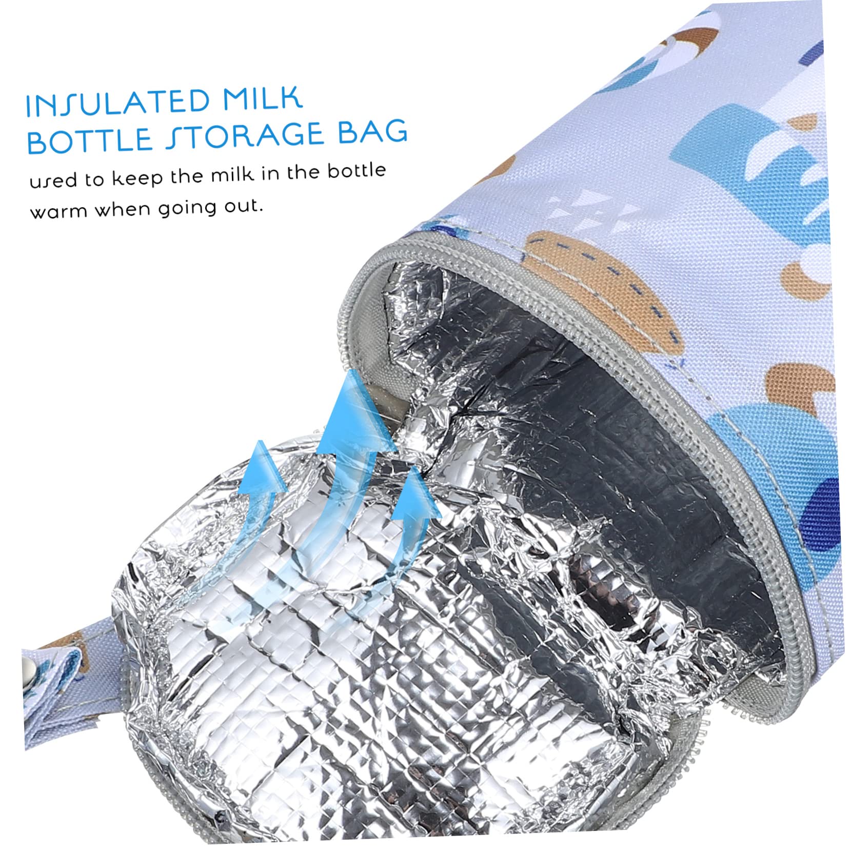 Operitacx 6 Piezas Bolsa Térmica Para Botellas Botellas Bolsas Para Botellas Bolsas Aisladas Para Botellas Para Accesorios De Transporte De Leche Bolsa De Accesorios Alimentación Capa