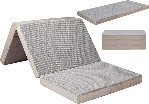 Gwydre Tri-fold 190 * 90 * 15cm Single Memory Foam Mattress