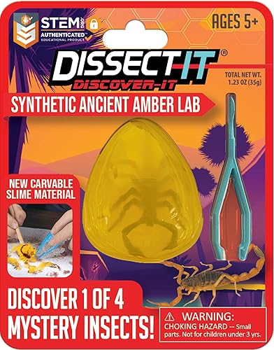 Miniatura 9 de Top Secret Toys Kit Dissect It para niños, kit de disección sintética para niños para aprender anatomía animal, biología, juguetes STEM de rana