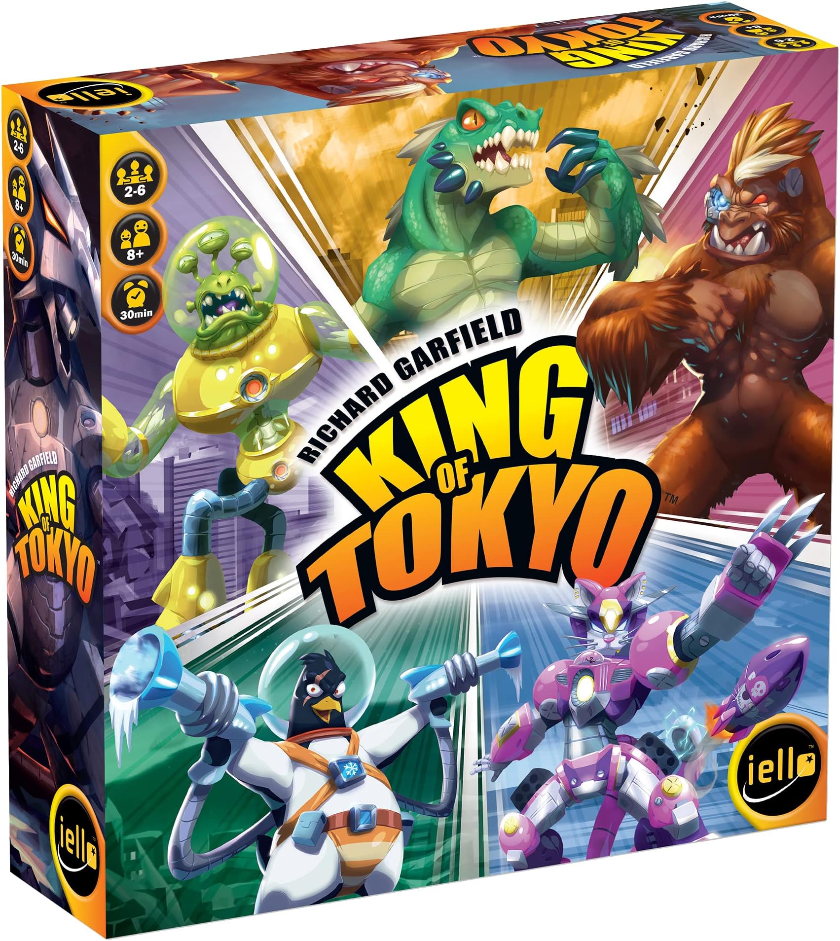 IELLO Child Strategy King of Tokyo Robots Board Game