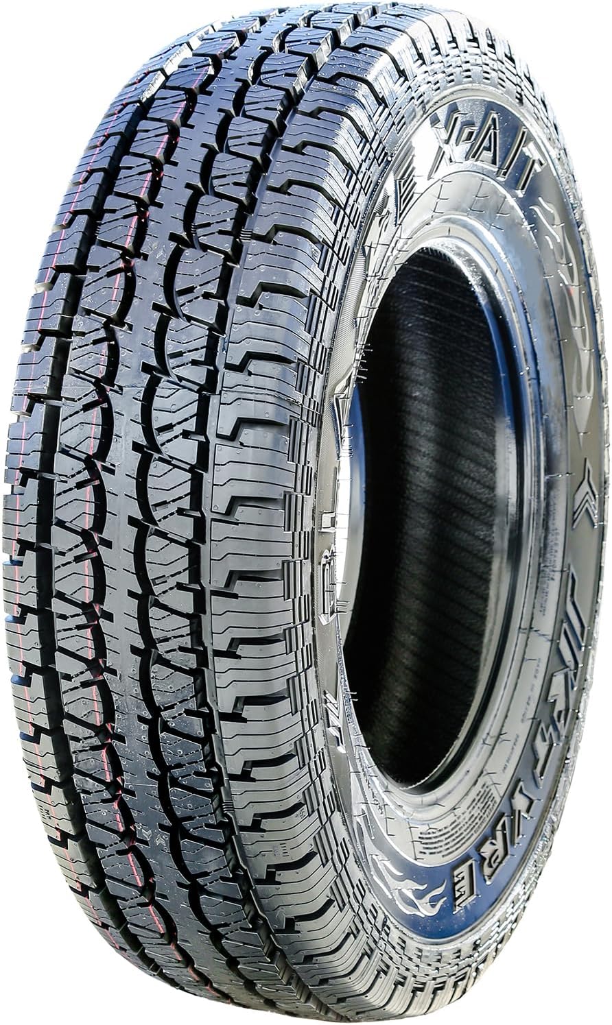 Blazze X-A/T All-Terrain Off-Road Light Truck Radial Tire-LT245/75R17 245/75/17 245/75-17 121/118S Load Range E LRE 10-Ply BSW Black Side Wall