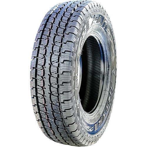 JK Tyre Blazze X-A/T All-Terrain Off-Road Light Truck Radial Tire-LT245/75R17 245/75/17 245/75-17 121/118S Load Range E LRE 10-Ply BSW Black Side Wall