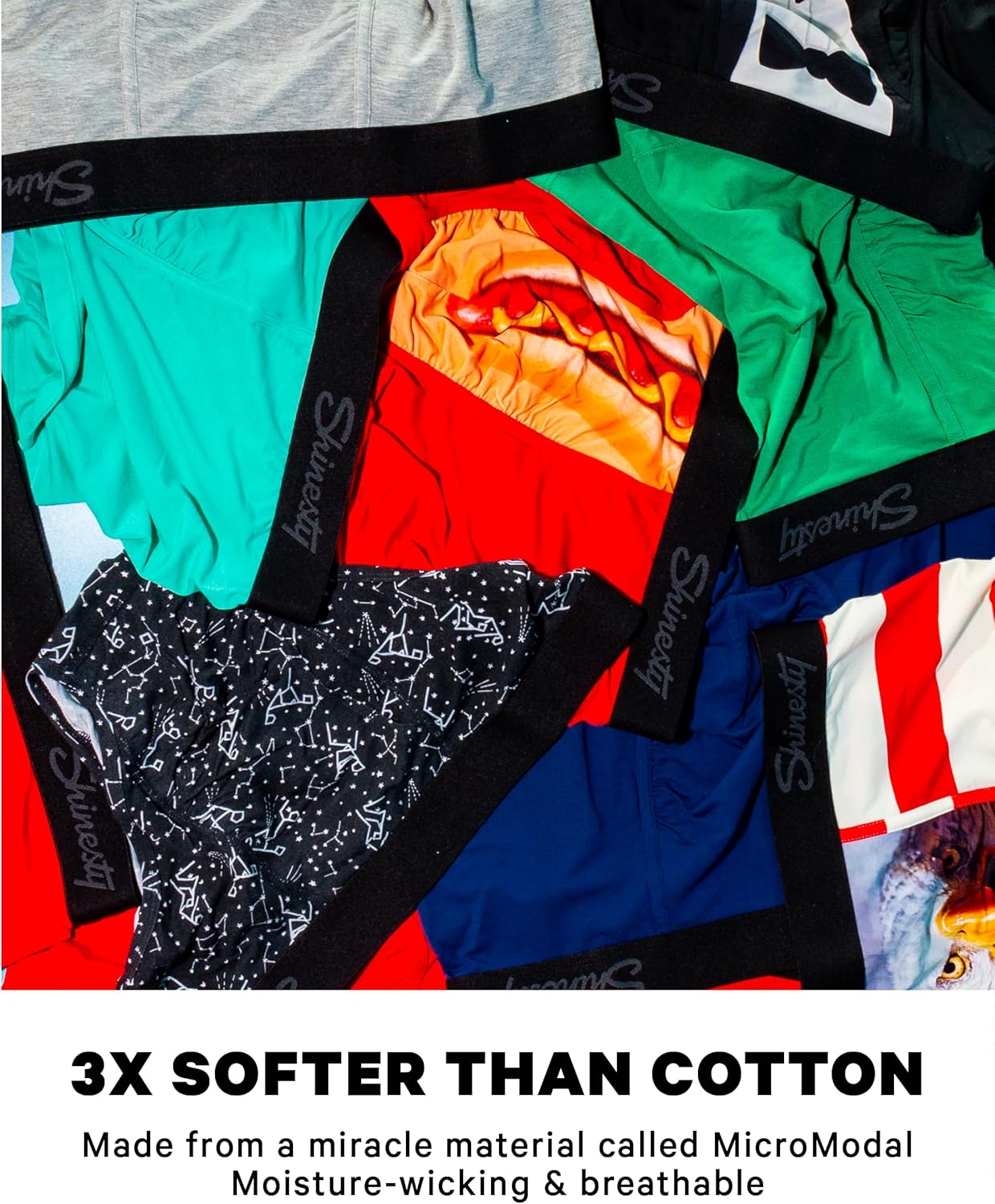 Shinesty Ball Hammock Boxer Brief - Pouch Underwear For Men with Fly - Image 3