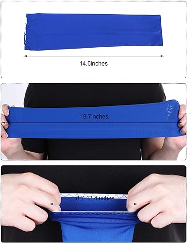 Miniatura 10 de 10 pares de mangas de sol refrescantes para hombres y mujeres con protección ultravioleta