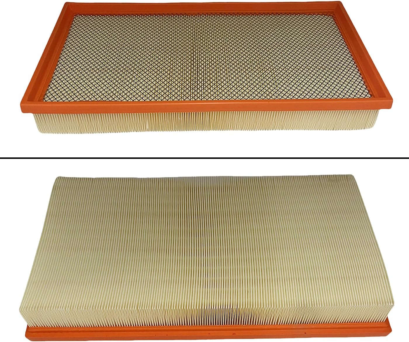 Engine & Cabin Air Filter Fit for 2008-2017 Maserati GranTurismo 4.2L, 2009-2019 GranTurismo 4.7L, 2006-2011 Quattroporte 4.2L, 2009-2012 Quattroporte 4.7L, Replace 205468 66855200