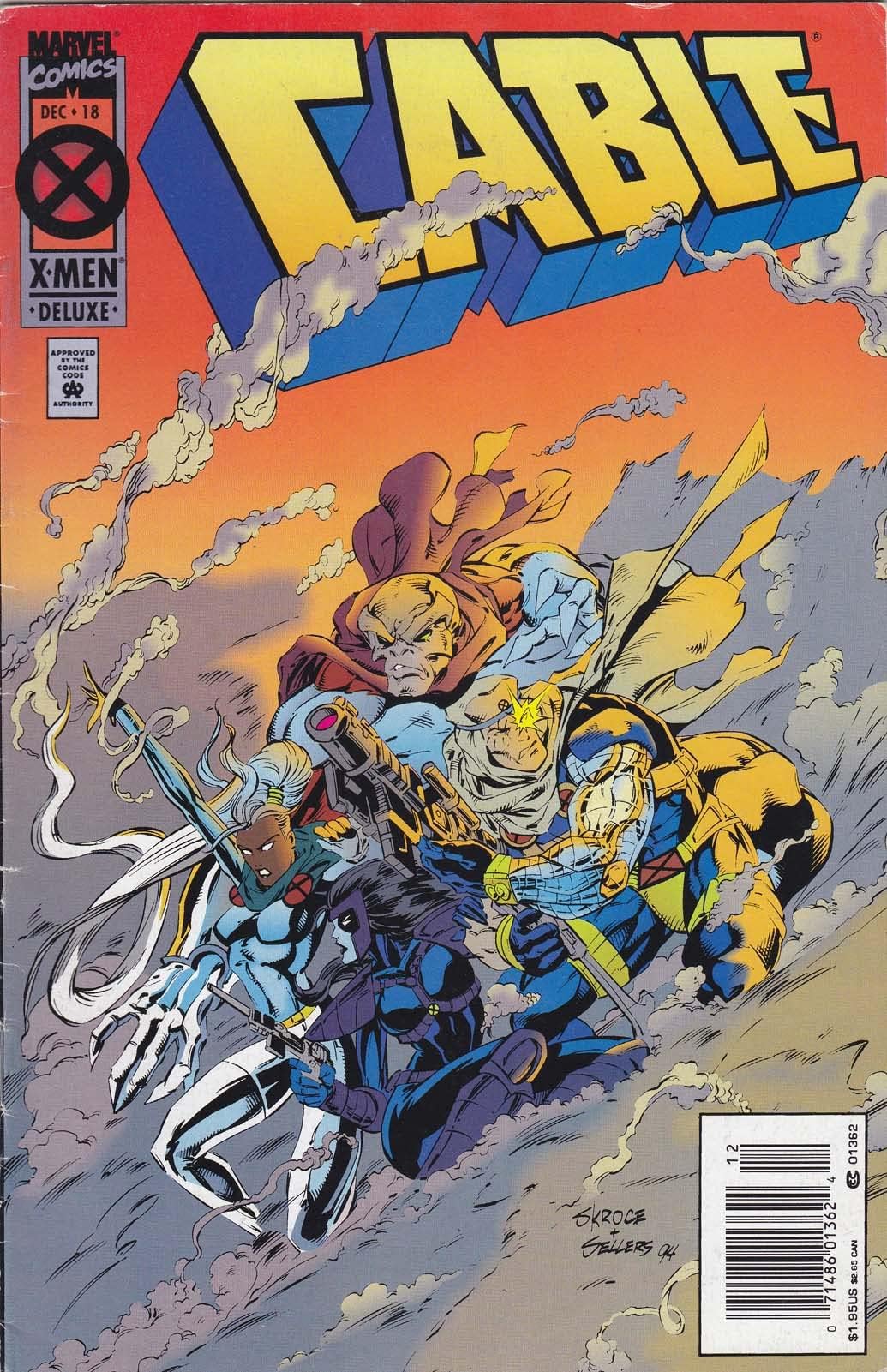 Cable #18 Deluxe (Newsstand) GD ; Marvel comic book | Jeph Loeb