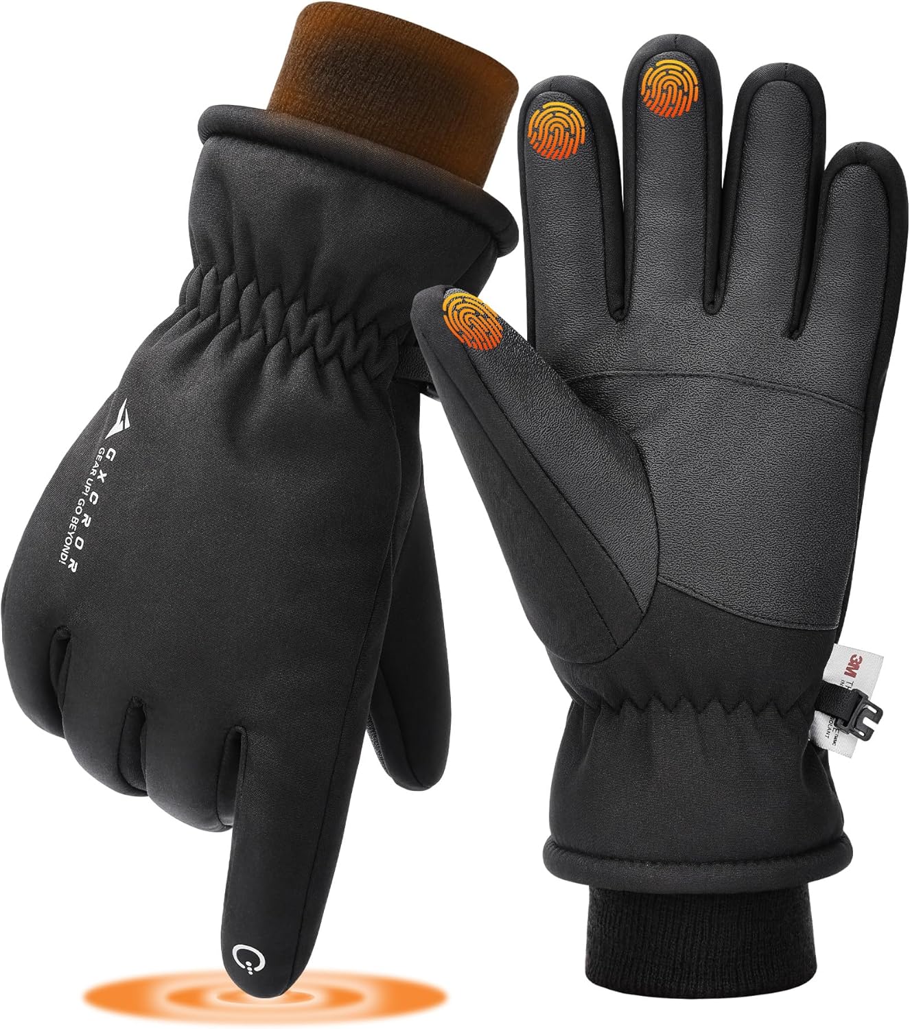 Winter Waterproof Touchscreen Gloves for Men & Women – Ski & Snowboard Winter Waterproof Touchscreen Gloves for Men & Women – Ski & Snowboard