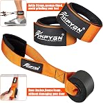 HPYGN Resistance Bands, 300lbs Heavy Exercise Bands with Handles, Fitness Bands for Working Out, Workout Bands for Men, Weight Bands Set, Home Gym Equipment for Muscle Strength Training, Slim, Yoga