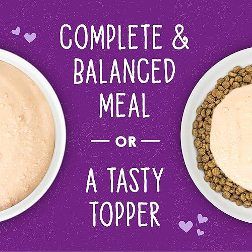 Miniatura 6 de Stella & Chewy's Carnivore Cravings Purrfect Latas de paté  Alimento húmedo para gatos sin granos, rico en proteínas, receta de hígado de pollo y