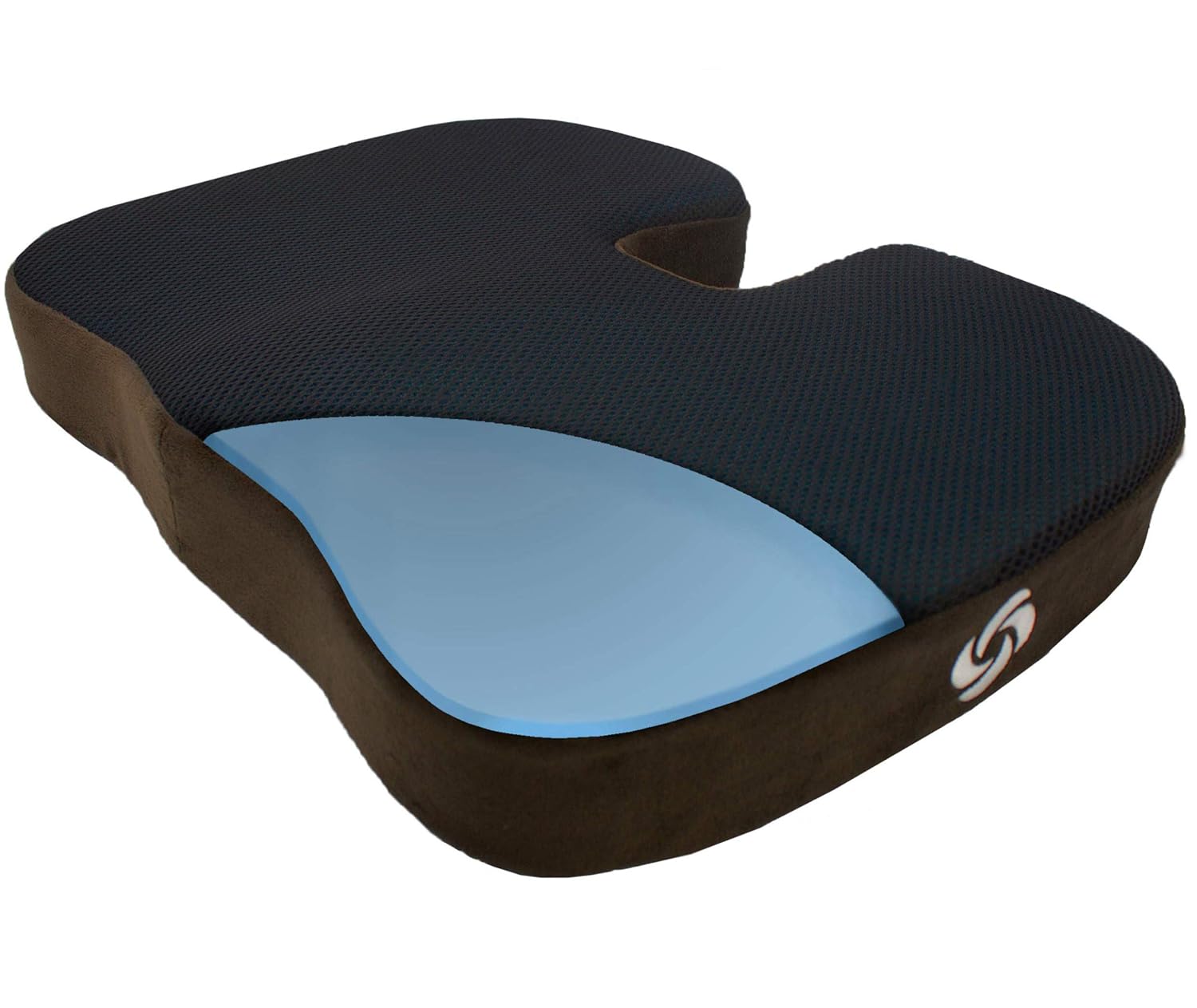Samsonite SA6104 Seat Cushion with Gel/Black [Cooling Effect is