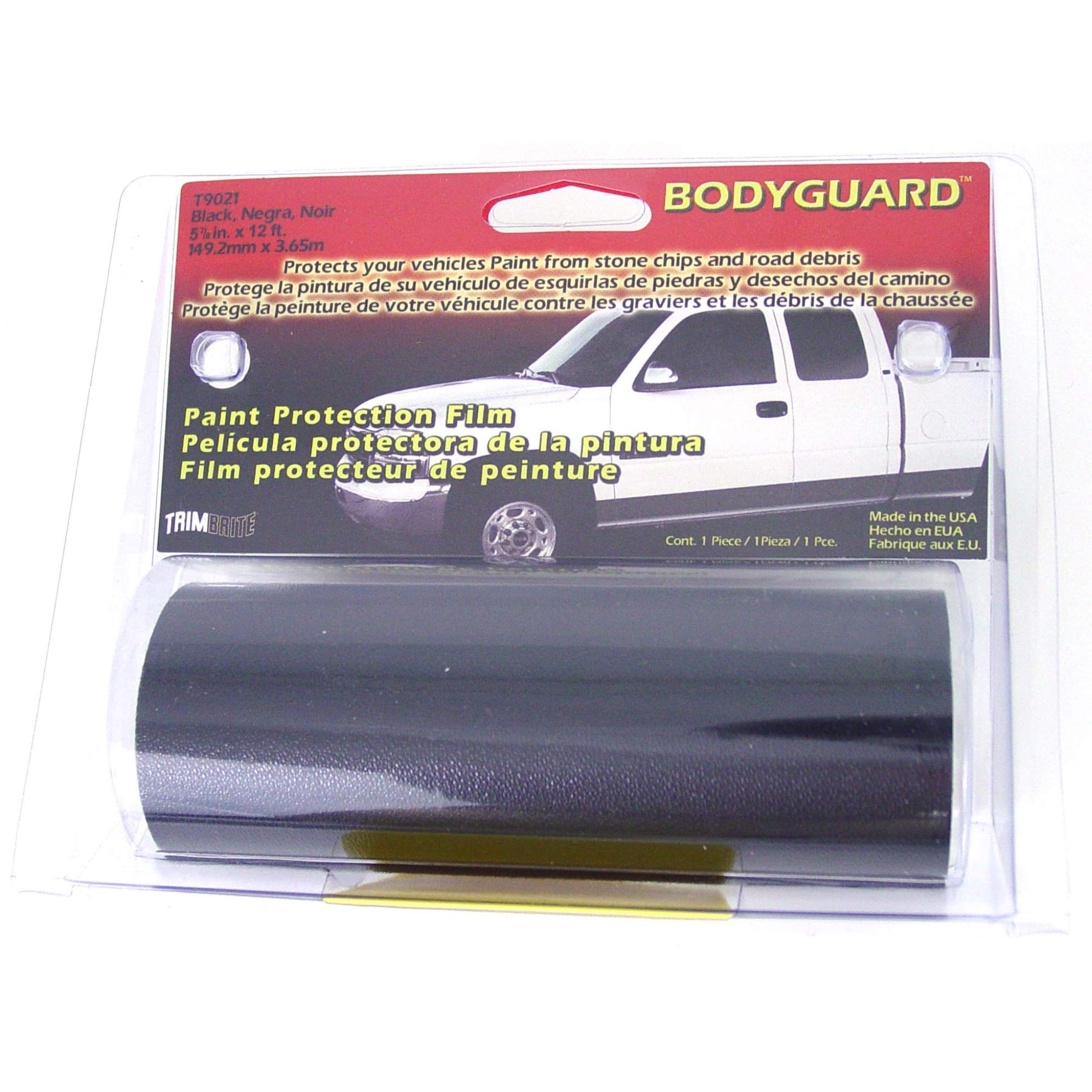 Trimbrite T9021 Body Guard, 5-7, 8 in. x 12 ft. Black Film Kit