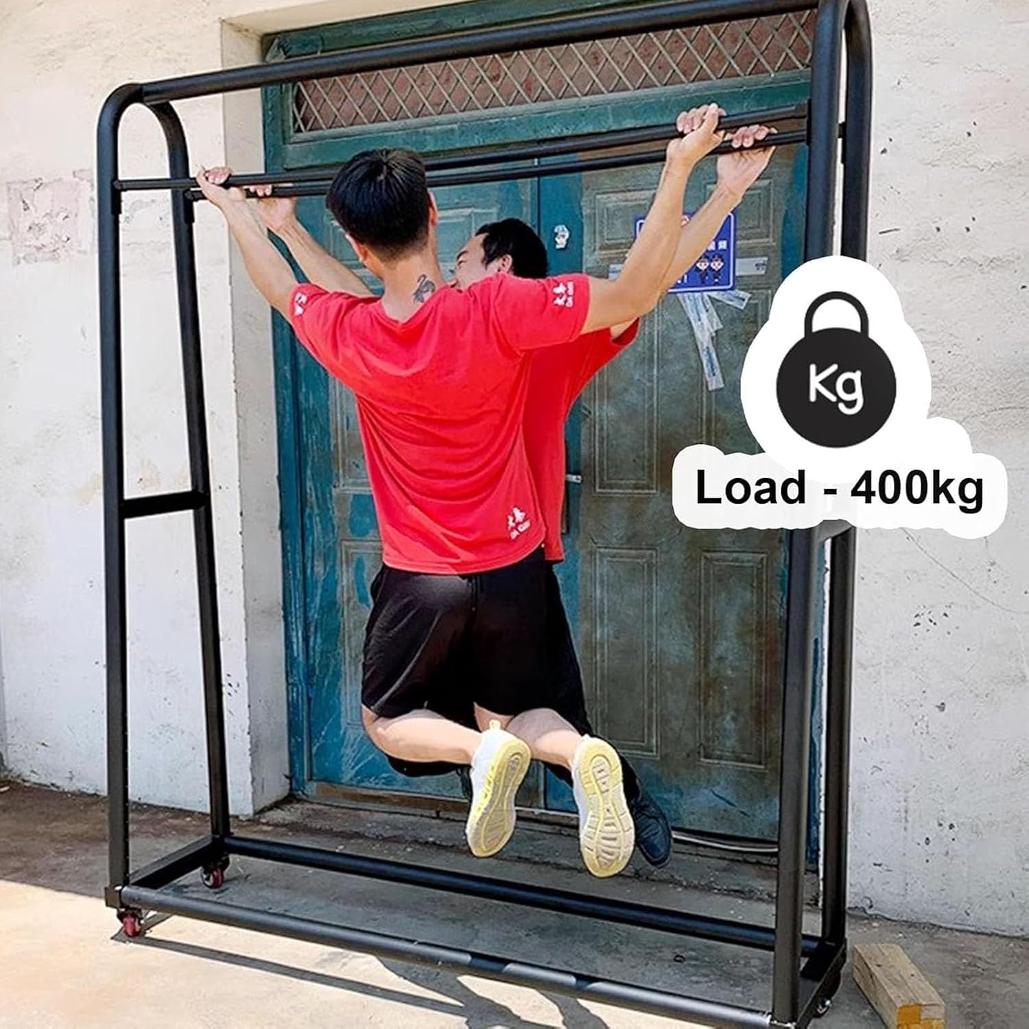 Commercial Fabric Roll Storage Rack, Double Sided Vinyl Wrap Film Holder, 20 Adjustable Hanging Rod, Movable Car Color Change Film/Window Film/Wallpaper Rolls Display Rack(180x45x170cm)