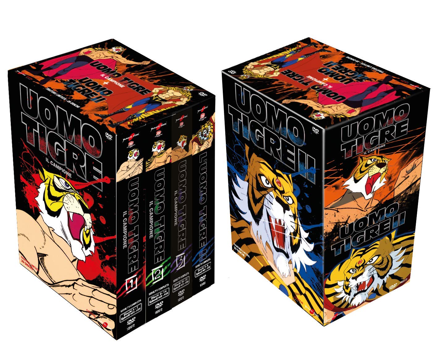 Uomo Tigre-La Serie Completa-Esclusiva Amazon (Box Set) (29 DVD)