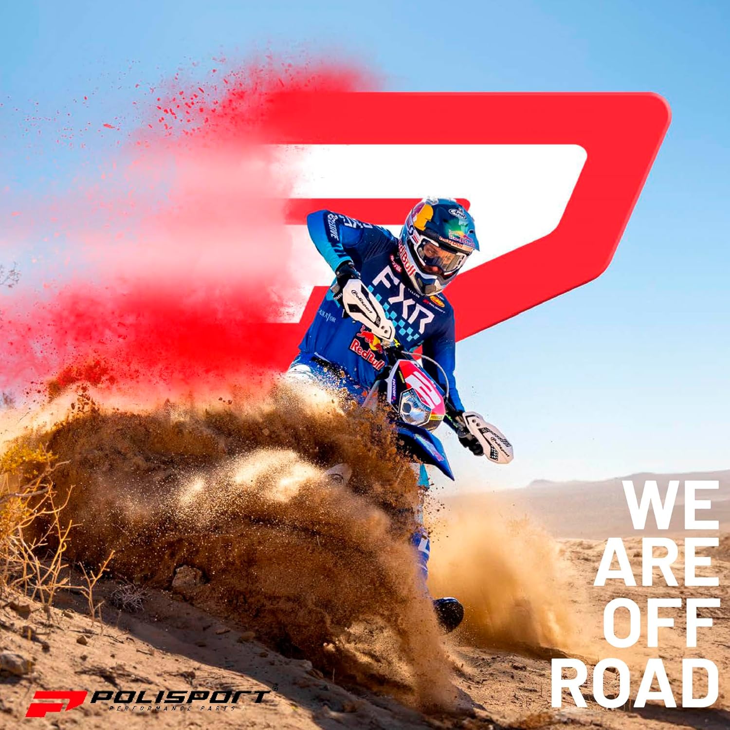 Polisport Disc & Bottom Fork Protector for Yamaha YZ125/250, YZ250/450F (2008-2024) - Durable Polypropylene Guard, Protects Fork & Brake Disc from Rocks, Debris, Easy Bolt-On Install, Grey