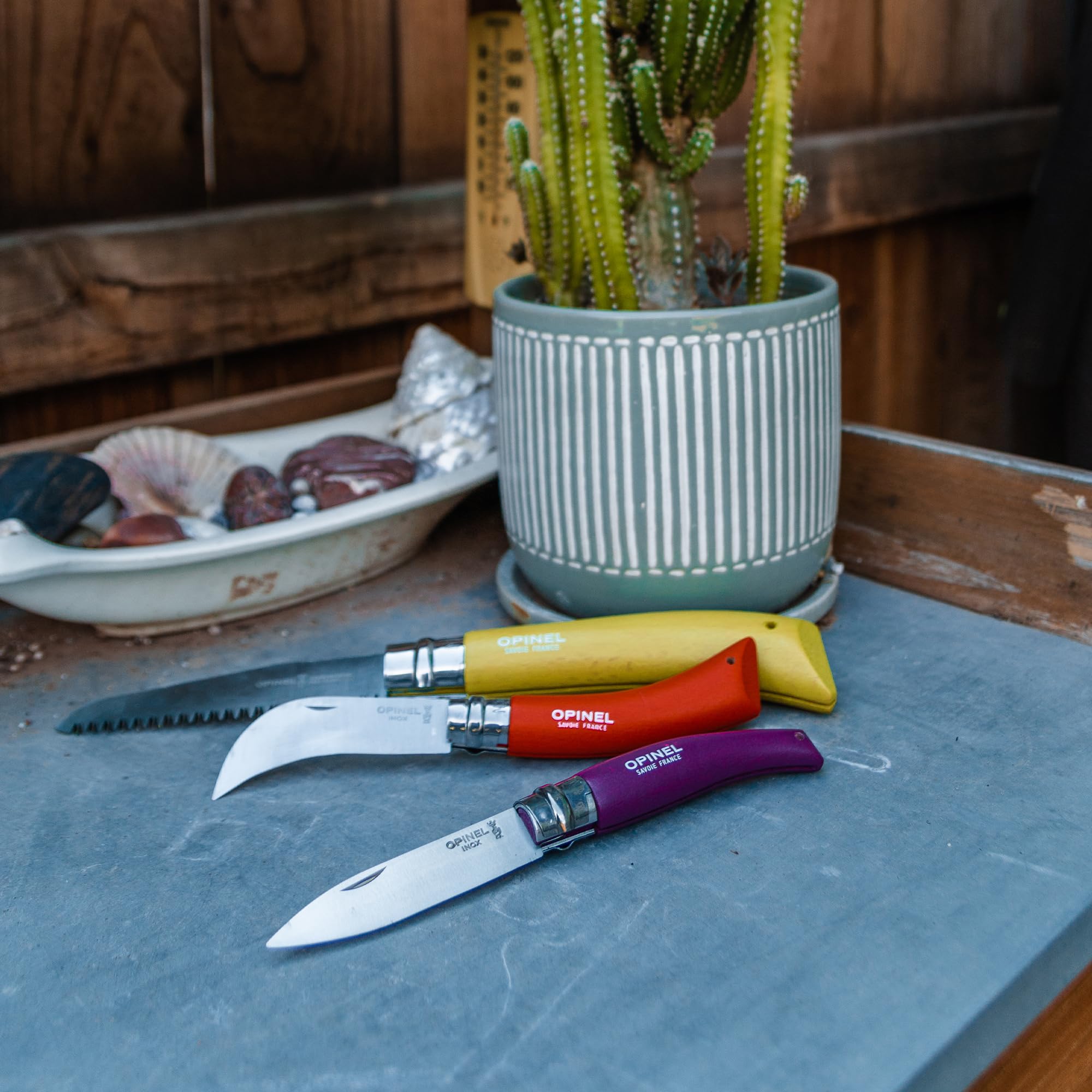 Amazon.com: Opinel 3 Piece Gardening Tool Set - No. 12 Folding Saw