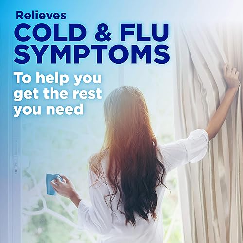 Miniatura 3 de Tienda Basic Care Nighttime para resfriado y gripe, 24 cápsulas blandas