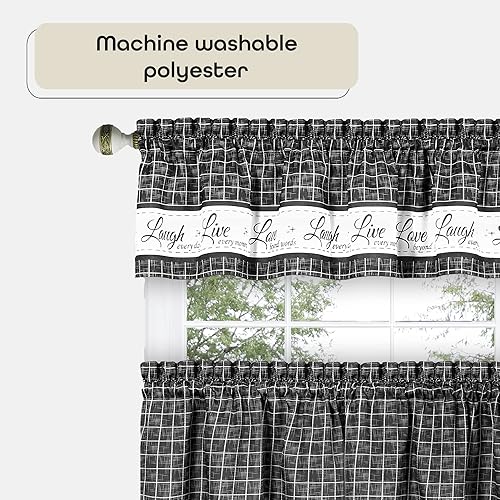 Vista 4 de Achim Home Furnishings - Cortina anti-fatiga ANFTMGBC12, color gris