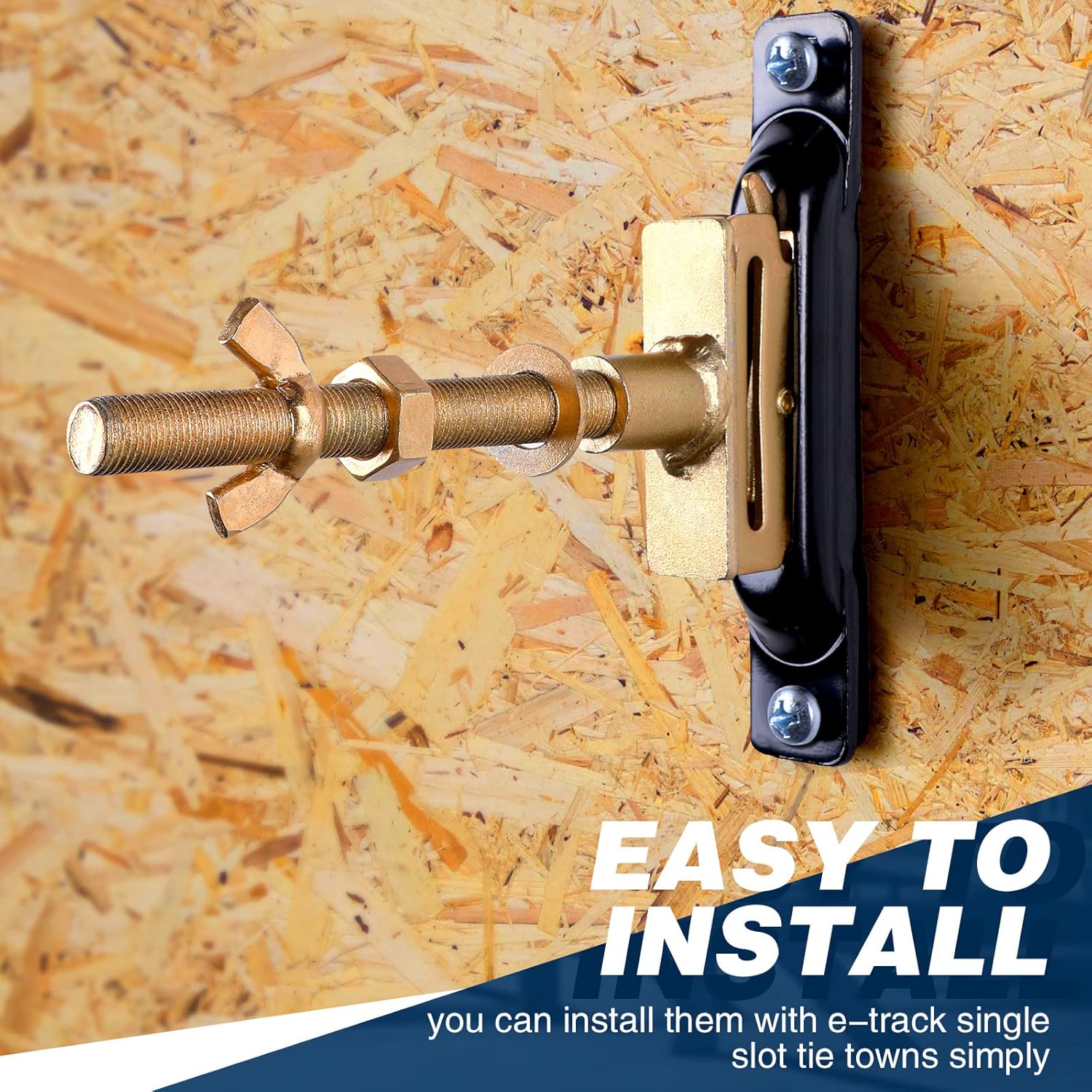 Buy 4 Pack E Track Spare Tire Mount E Track Accessories Carbon Steel E