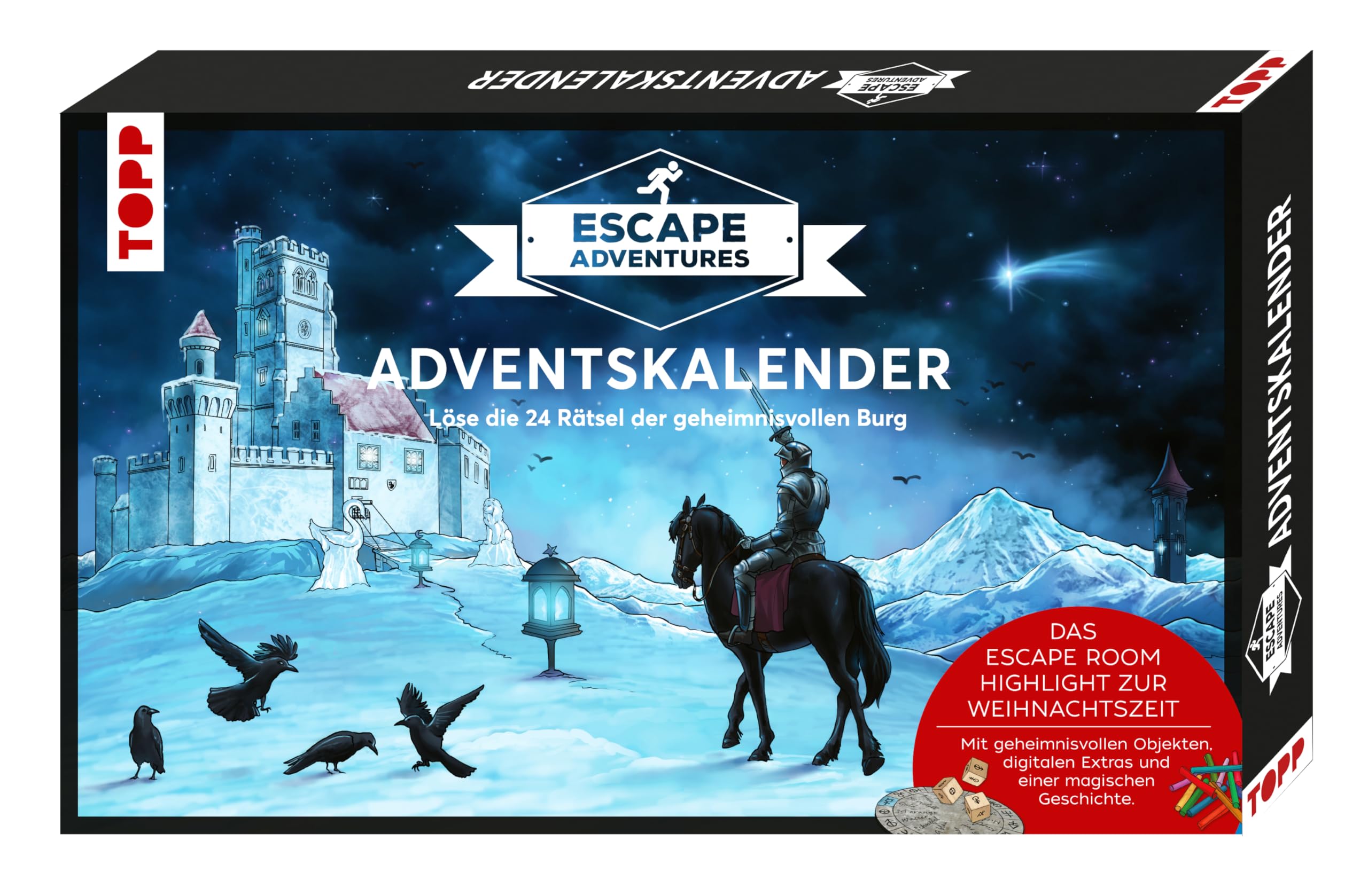 Adventskalender Escape Adventures - Die geheimnisvolle Burg