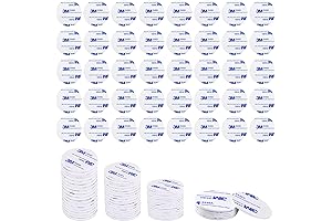 Super-Sticky Double-Sided Adhesive Circles: A 100-Pack of Dependable Foam Tape Pads