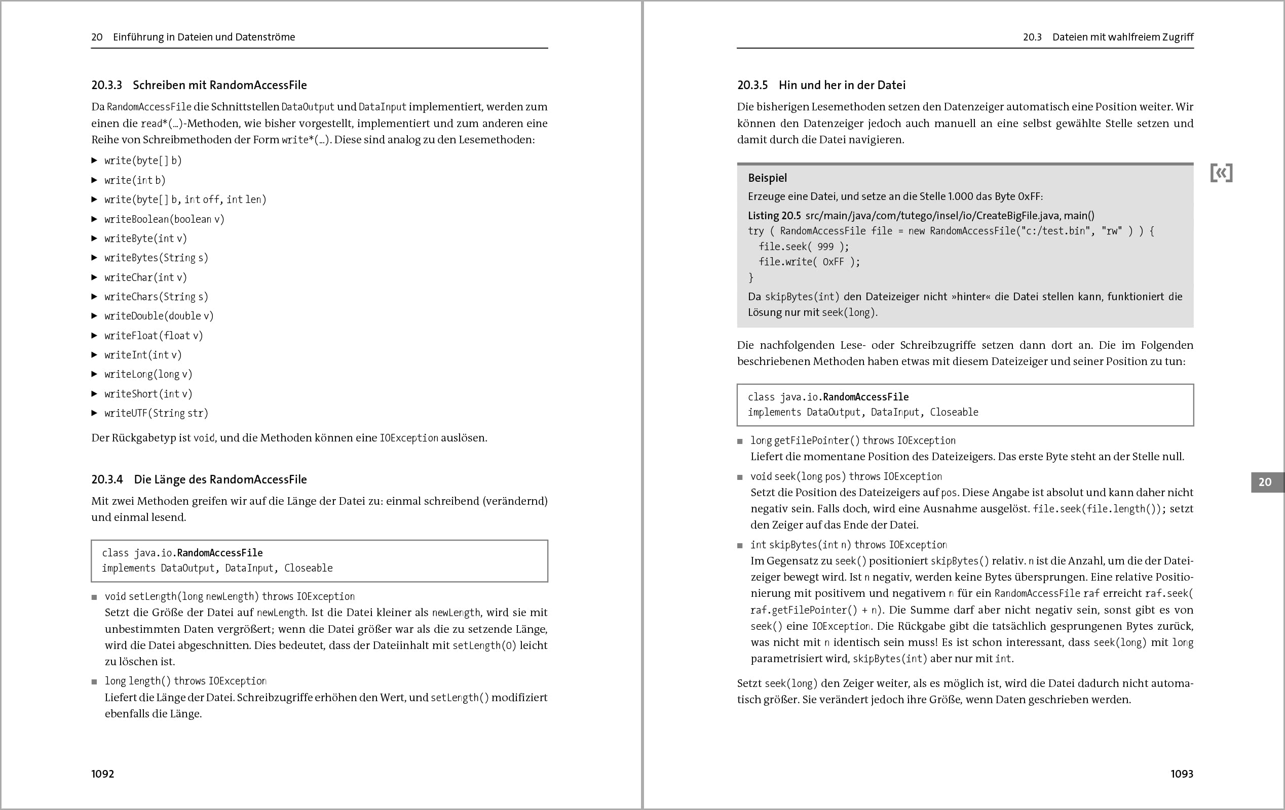 Java ist auch eine Insel: Das Standardwerk für Programmierer. Über 1.000 Seiten Java-Wissen. Mit vielen Beispielen und Übungen, aktuell zu Java 17