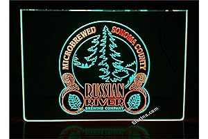 Russian River Brewing Neon Light Sign: An Illuminating Decor for Craft Beer Enthusiasts