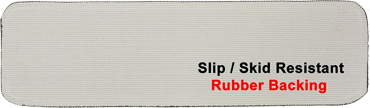 New Arrivals Comfy Stair Tread Treads Indoor Skid Slip Resistant Carpet Stair Tread Treads Machine Washable 8 ½ inch x 30 inch (Set of 13, Black)